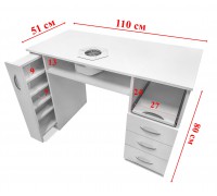 Маникюрный стол МС-126