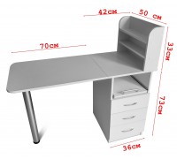 Маникюрный стол МС-120