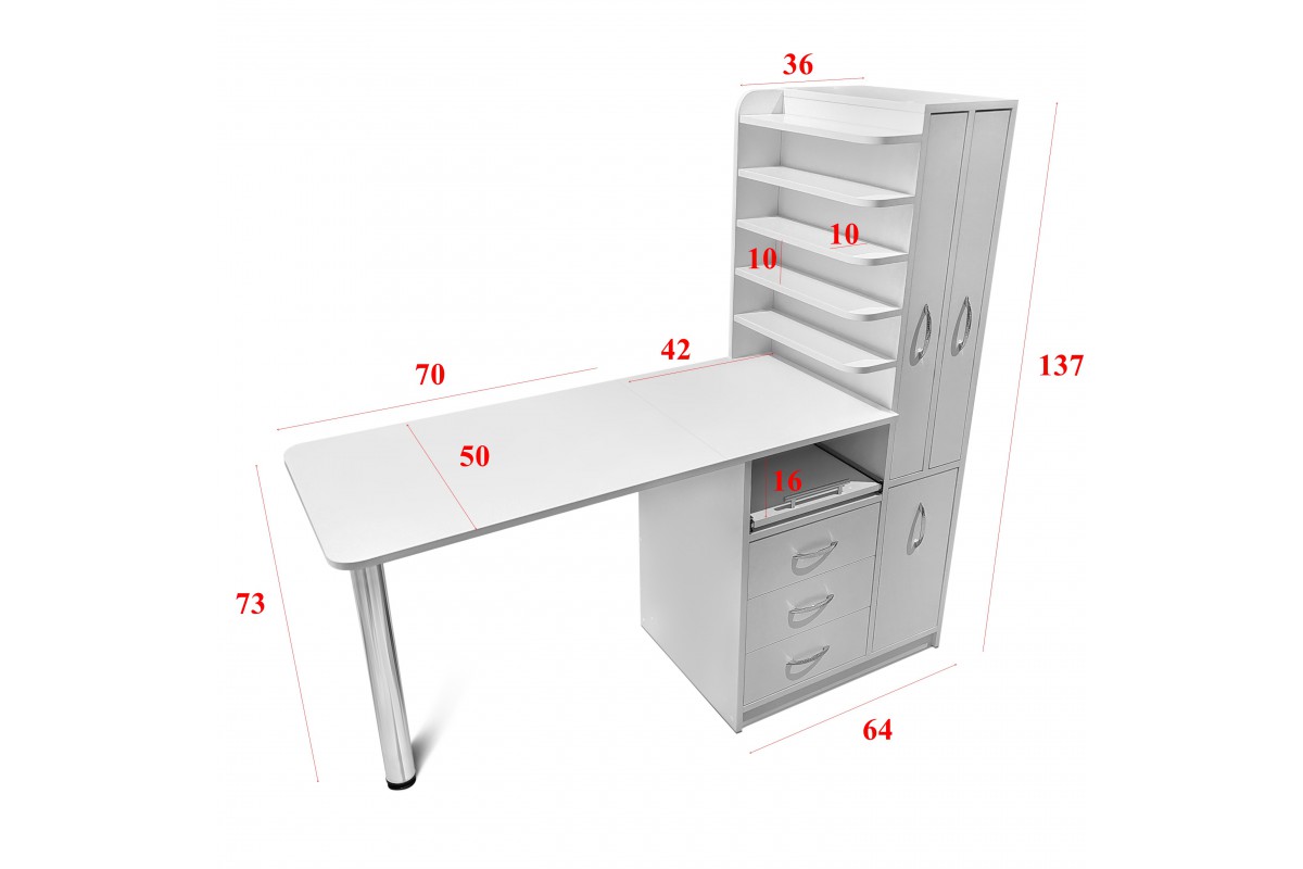 Маникюрный стол МС 140