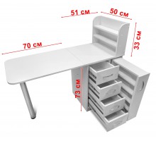 Маникюрный стол МС-125